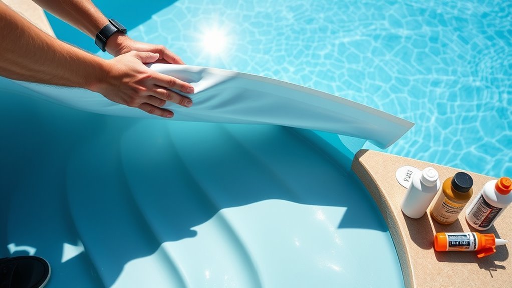 fiberglass pool liner challenges