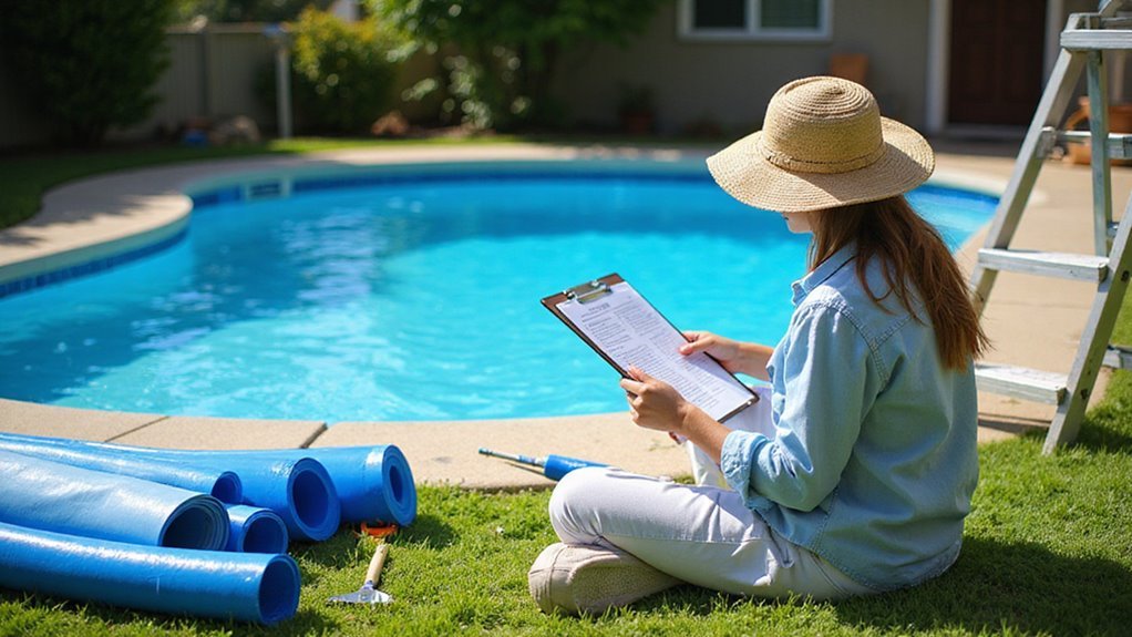 pool liner installation options