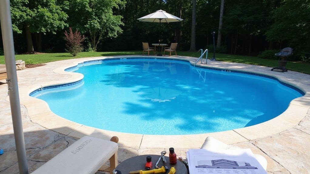proper pool liner care