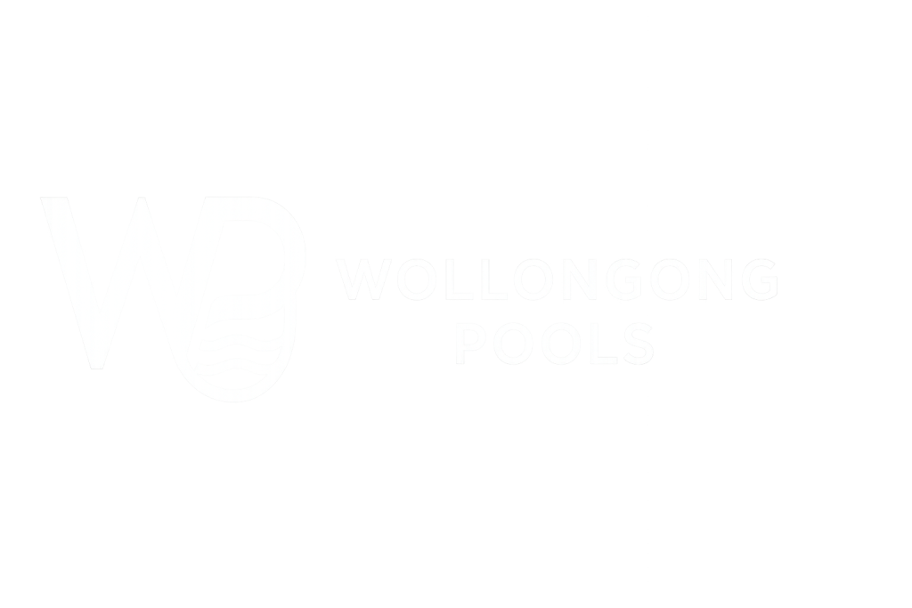 wollongong pools white logo