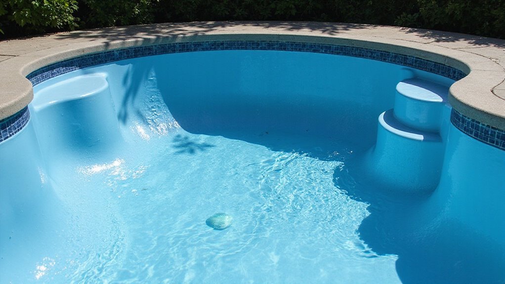 concrete pool curing process