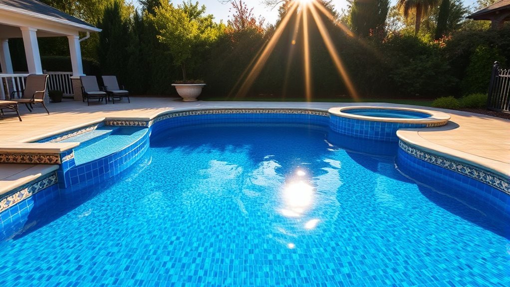 customizable vinyl pool features