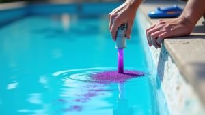 locating pool liner leak